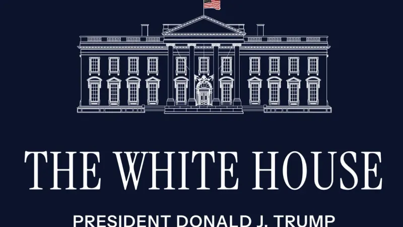 Logo White House-President Donald Trump (2025).