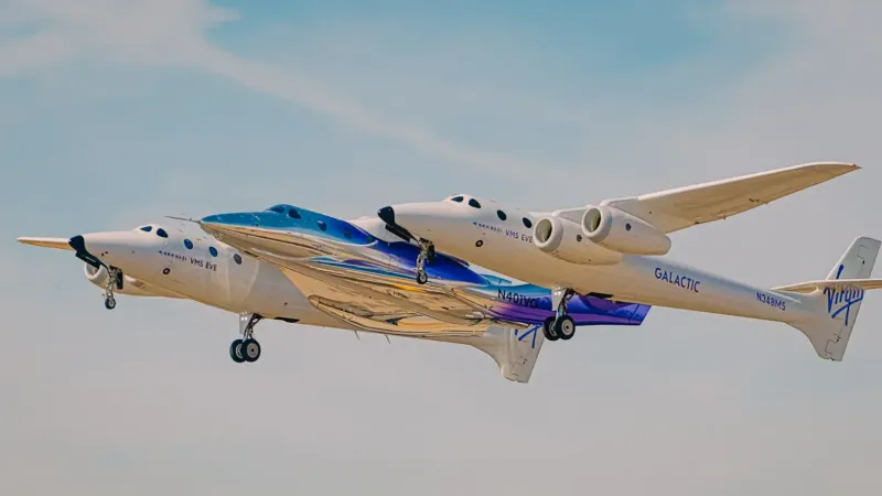 Imagen oficial de virgingalactic.com