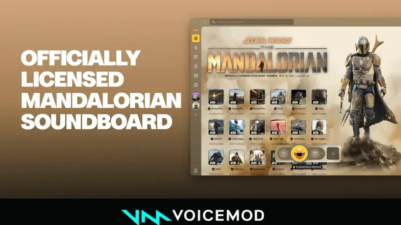 Mandalorian Soundboard & Voicemod