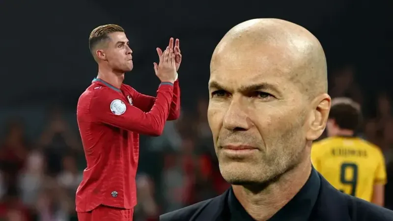Zidane muestra apoyo a Cristiano Ronaldo con Portugal: “Tuve la suerte de tenerlo conmigo” imagen del post