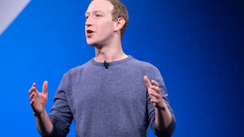 Facebook CEO Mark Zuckerberg announces the plan to make Facebook more private at Facebook's Developer Conference on April 30, 2019.